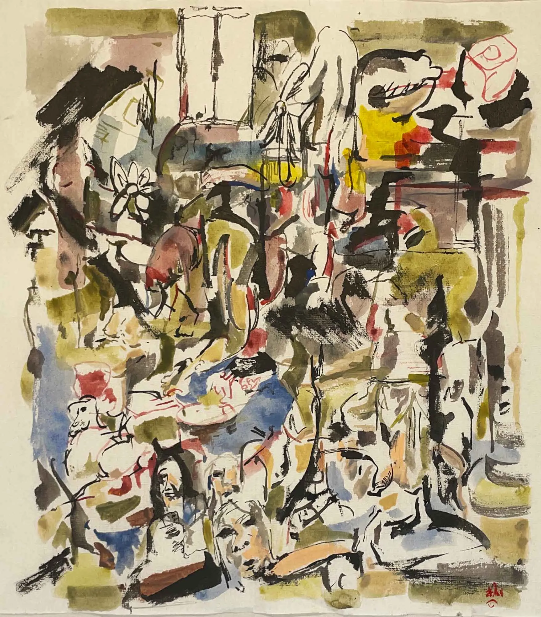 Untitled 3 — Sumi and Gauche, image 3 of 3
