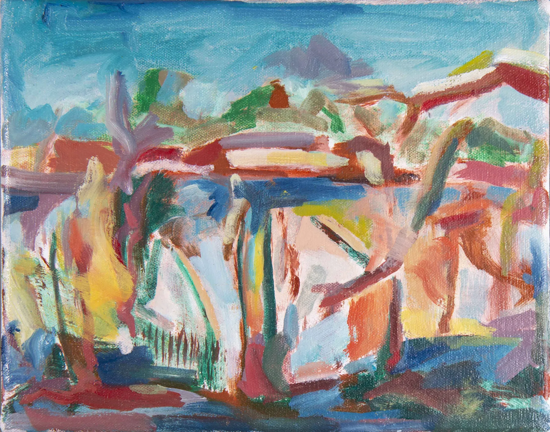 Meadow Lake (abstract 2) — Meadows, image 7 of 7